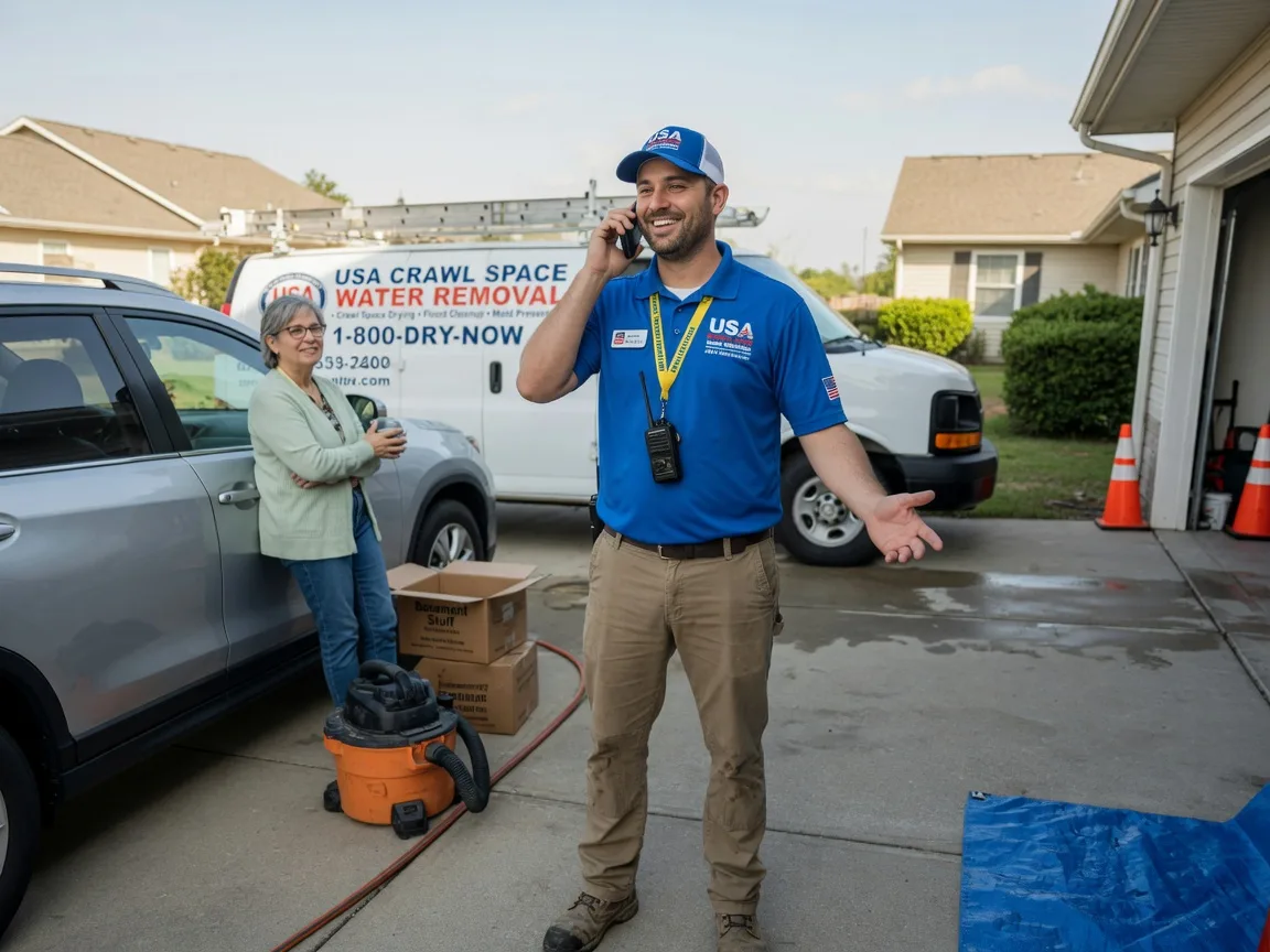 Crawl Space Water Removal Omega, OK FAQs